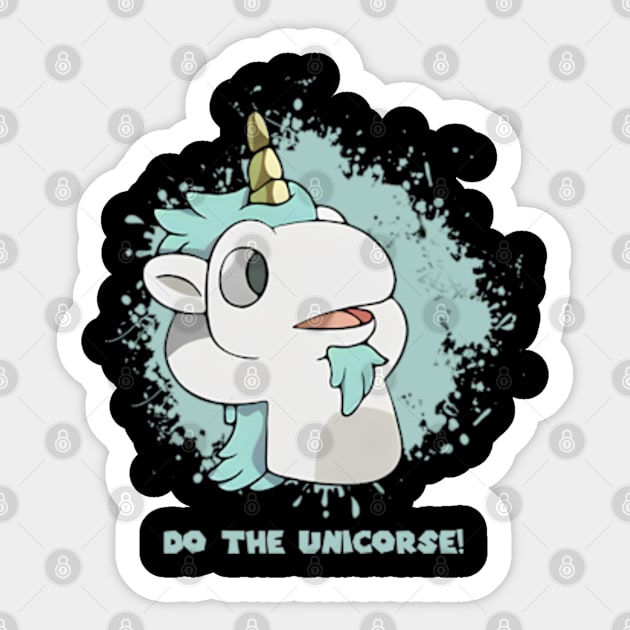 unicorse Sticker by FRONTAL BRAND